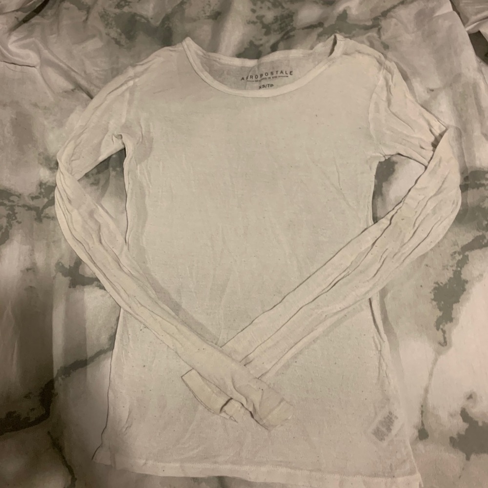 White long sleeve shirt
